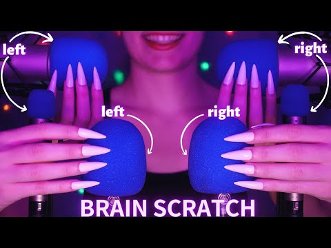 ASMR EXTREME Mic Scratching with 4 HANDS & 6 Mics | 100% TINGLES GUARRANTED! No Talking for Sleep 1h