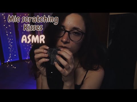 ASMR Mi sono addormentata durante questo video (no talking, mic scratching, kisses)