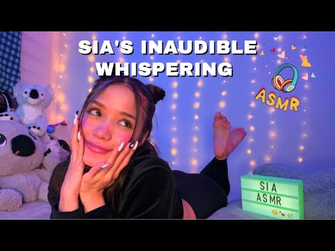 ASMR| SIA'S INAUDIBLE WHISPERING PT5 SUPER TINGLY✨🧠