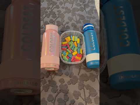 Count The Candies And Win | ASMR | The Coldest Water Bottle #shorts