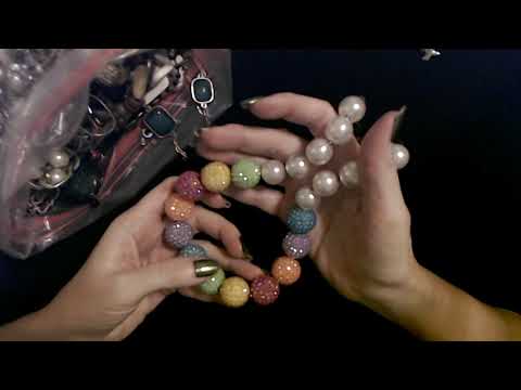 ASMR | Gifted Jewelry Bag Show & Tell 11-26-2020 (Whisper)