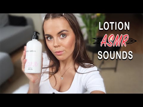 ASMR Massaging YOU With Body Lotion W/ Lotion Sounds