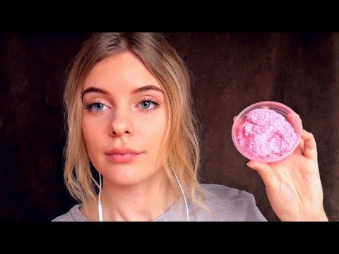 Asmr Playing With Slime l Whispering & Tapping