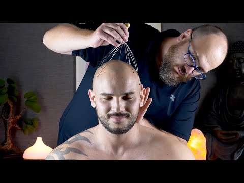 Amazing Real Seated ASMR Massage 💆‍♂️ with @Whispering Gentleman ASMR