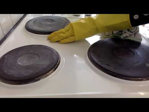 ASMR Mummy Cleans the Dirty Oven Hob