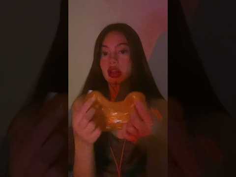 Asmr honey slime #asmr #sleepsounds #asmrslime #relax #susurros