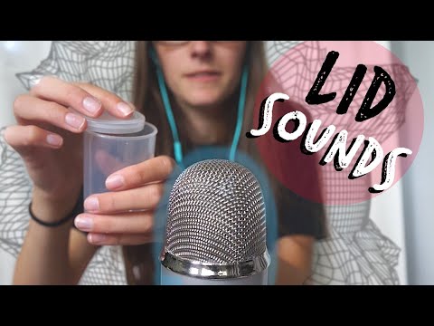 ASMR LID SOUNDS plus some tapping ya know