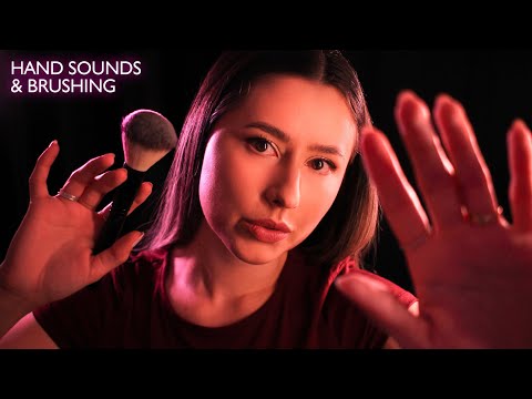 the COZIEST ASMR ✨ mouth and hand sounds, hand movements, and mic brushing to comfort you for sleep