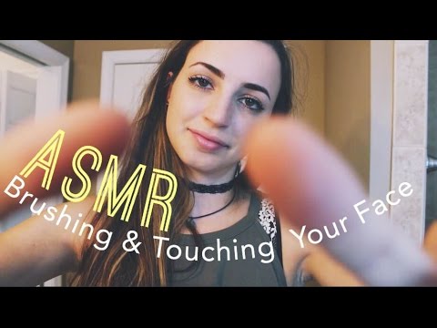 ASMR - Face Brushing, Drawing, and Touching for Sleep (Personal)