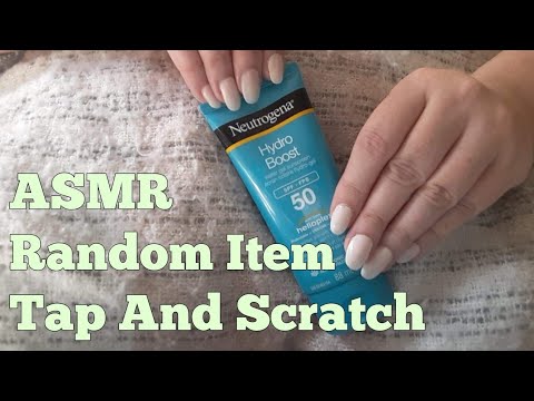 ASMR Random Item Tap And Scratch(Lo-fi )