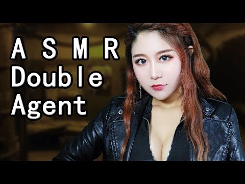 ASMR Secret Agent Role Play Rescuing You Double Spy Leather Jacket