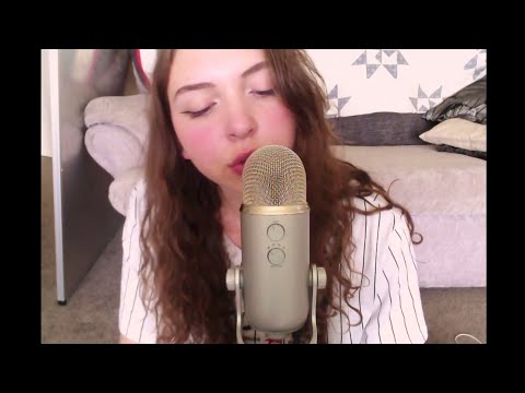ASMR|| Mouth sounds| Kissing Sounds|| Upclose whisper ramble (requested)