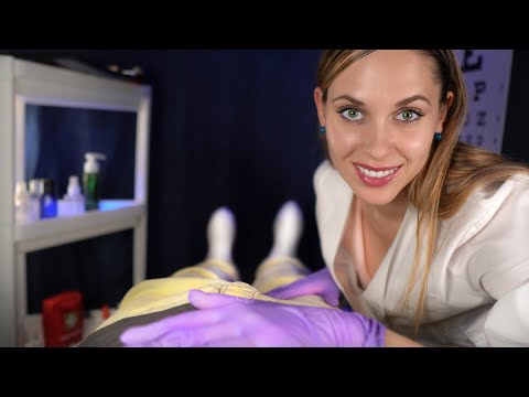 ASMR Full Body Examination (Personal Attention), Chiropractic adjustment POV, ASMR for SLEEP