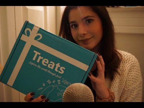 ASMR Trying Treats From Thailand | Eating Sounds & Crinkles
