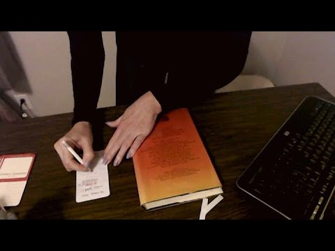 ASMR Request | Handling Library Books | No Beeps | Typing (Basically No Talking)