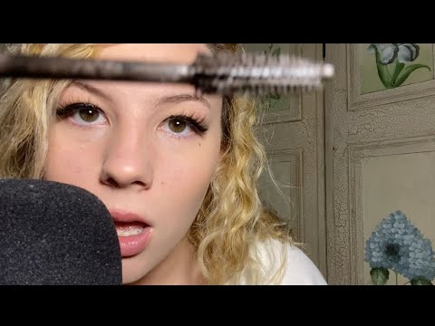 ASMR FAST AND AGGRESSIVE SISTER GETS YOU READY FOR SCHOOL!! ✂️📚