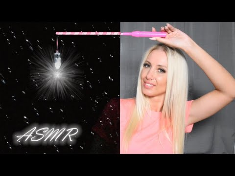 ASMR | Can you follow the light in the dark? (Light Trigger, Rain Sound, Hand Movements)