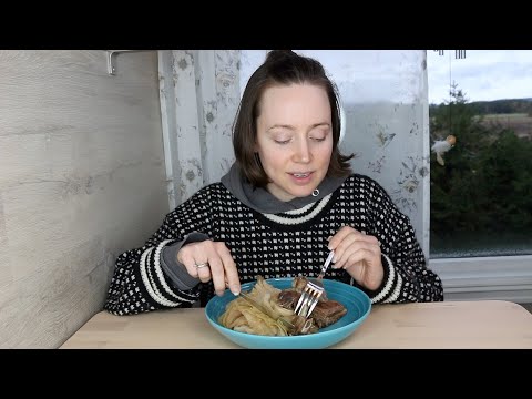 ASMR Whisper Eating Sounds | Norwegian Traditional Fårikål | Cabbage and Lamb | Mukbang 먹방