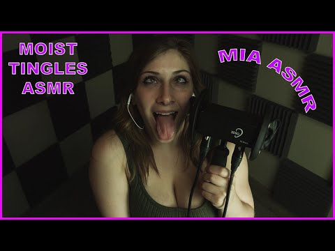 MIA's HEAVY BREATHING AND EAR LICKING ASMR - THE ASMR COLLECTION - THE BEST TINLES IN TOWN!