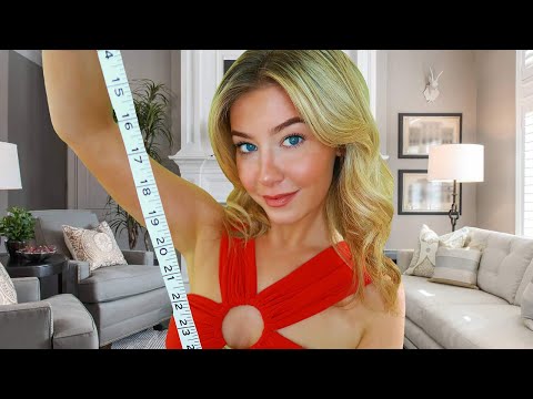ASMR BABE...I NEED TO MEASURE YOU OKAY?! | Suit Measuring Roleplay