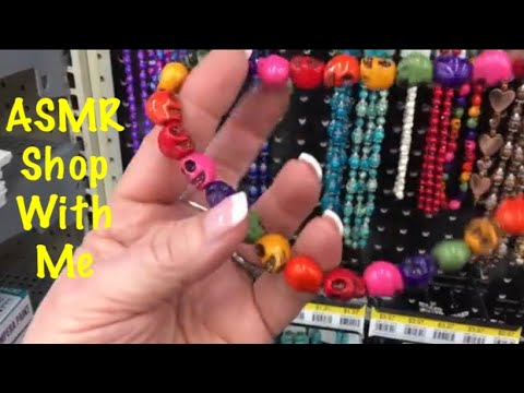 ASMR Shop with me at Walmart start to finish (Slight whispers at the beginning) Extreme crinkles