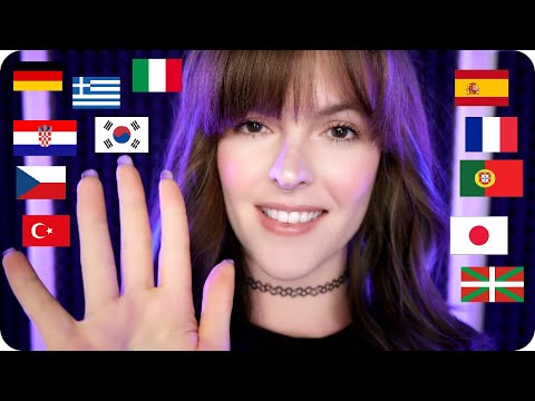 ASMR Is YOUR Language in this Video? 45+ Languages YOU Requested 😍