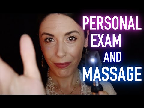 ASMR Medical Massage 2: Therapeutic Touch Role Play with Personal Attention