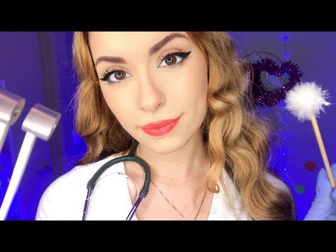 ASMR Ear Exam for EAR INFECTION, Ear Cleaning Hearing Test Roleplay 👂 Medical Otoscope, Tuning Fork