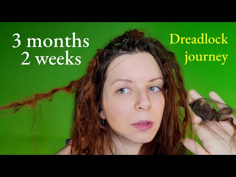 ASMR Whispered Dreadlock Journey - 3 months 2 weeks progress