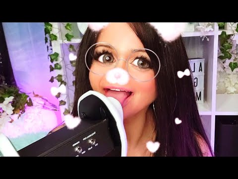 ASMR Ear Eating & Mouth Sounds 🌟 INSTAGRAM FILTERS 🌟