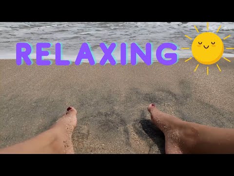 ASMR 🌞 Soft Ocean Sounds Beach 🌊 Sleeping at Night with Relaxing Waves 😴💤