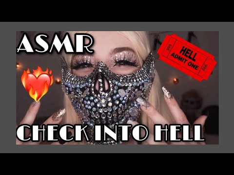 ASMR 🔥 Friendly Demon Checks You Into Hell