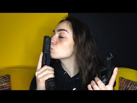 ASMR Kissing My Glocks While Whispering You To Sleep Intense Magazine Kissing Tapping & Mouth Sounds