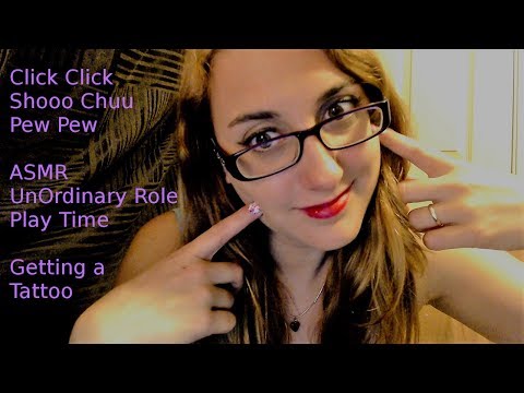 The UnOrdinary Tattoo Role Play - Drawing on your Face ASMR