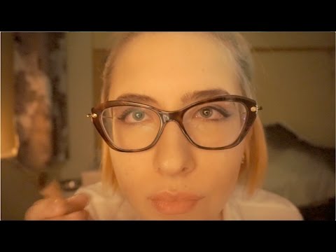 ASMR - Getting you ready! Scalp massage, tapping and scratching, face brushing etc