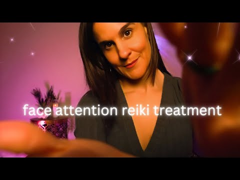 Face attention reiki treatment