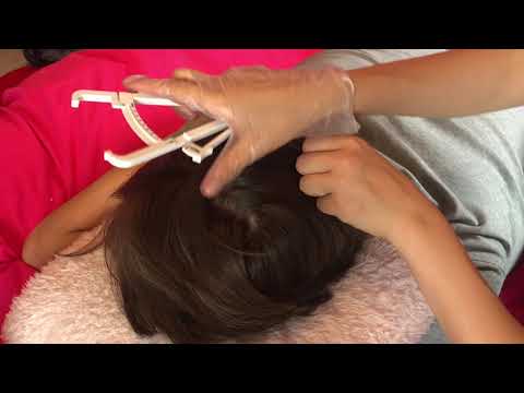 ASMR🔮 Real person Scalp Check with lots of tools