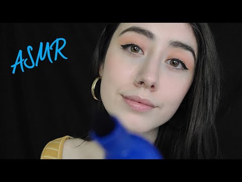 ASMR | Drawing on Your Face (Layered Marker Sounds, Whispers)