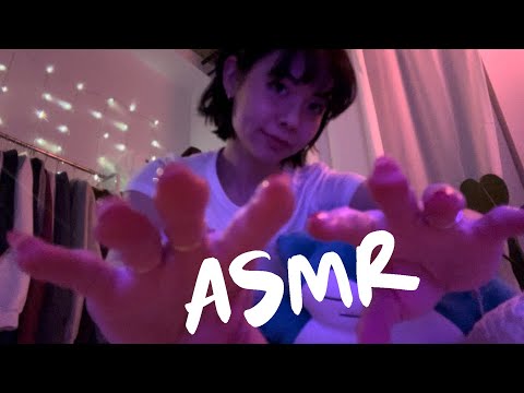 ASMR IN MY BED: POV you are about to fall asleep to hand sounds and blanket scratching