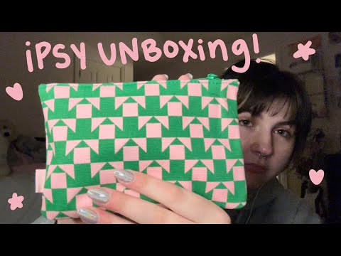 asmr | unboxing my august ipsy bag