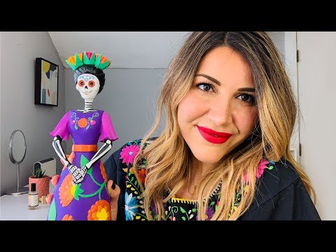ASMR Dia de Los Muertos - History and traditions of Day of the Dead with tapping whispering