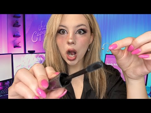 ASMR E-GIRL BESTIE😜 Gets You Ready a For A PARTY💋💄