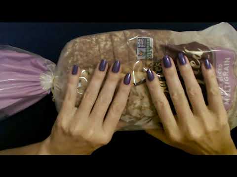 ASMR | Bread Massage (Plastic Crinkling)