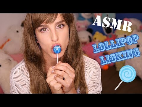 ASMR 🍭 Lollipop mouth and licking sounds relaxing time