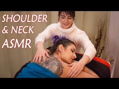 Neck and Shoulder ASMR Massage, No Talking