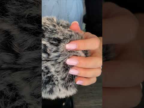 EXTREMELY CALMING Head Massage for INSTANT Relaxation with fluffy mic cover #asmr #shorts