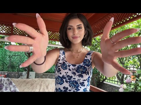 ASMR Giving You A Placebo Massage ~ Relaxing Hand Movements & Personal Attention