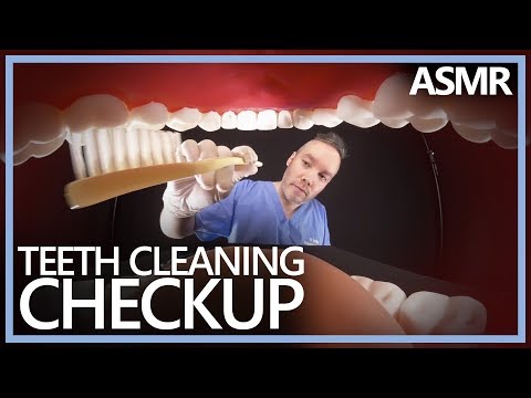 What's That In Your Mouth!? A Dental Teeth Cleaning Checkup | (ASMR, Roleplay)