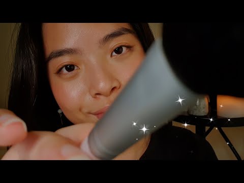 ASMR Dusting You Off ✨ Gentle Close Up Face Brushing with Layered Sounds (Soft Spoken to Whisper)