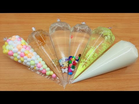 Making Fail Slime with Piping Bags - ASMR Slime - Most Satisfying Slime Videos #4 (Fail Slime)
